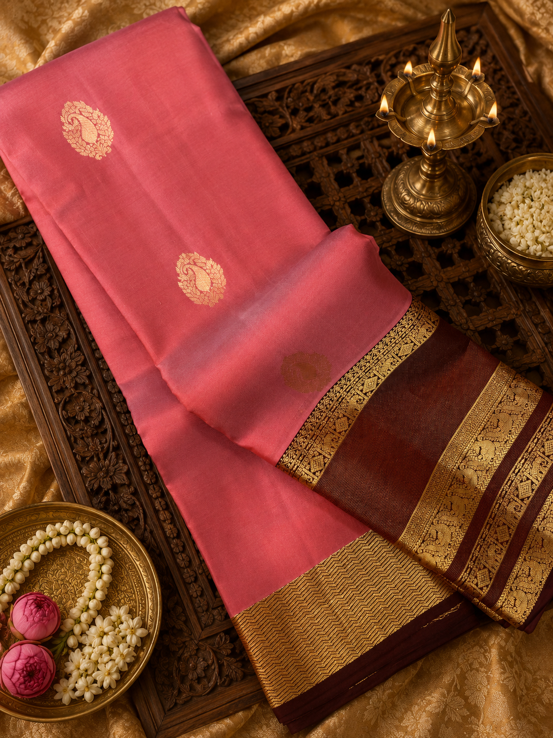 Pure Kanjeevaram Silk Saree