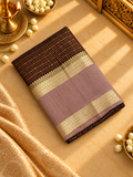 Premium Semi Chanderi Saree - 902438