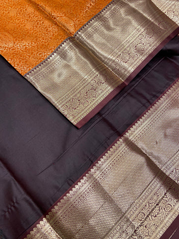 Half Mix Kanjeevaram Silk Saree