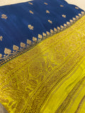 Pure Crepe Banarasi Silk Saree