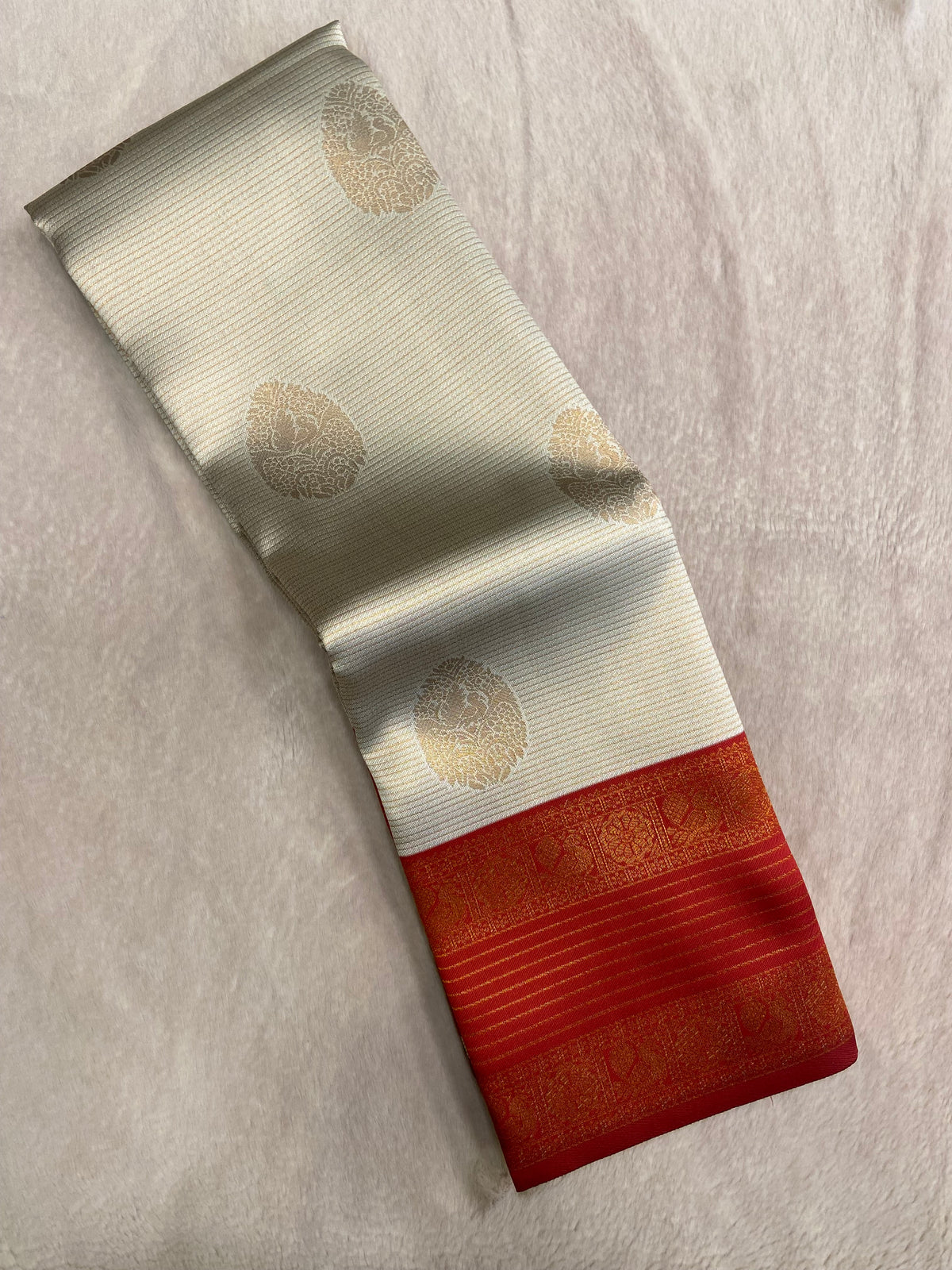Vintage Semi Kanchipuram Silk Saree