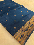 Premium Quality Tussar Saree in Paithani Weaves💙