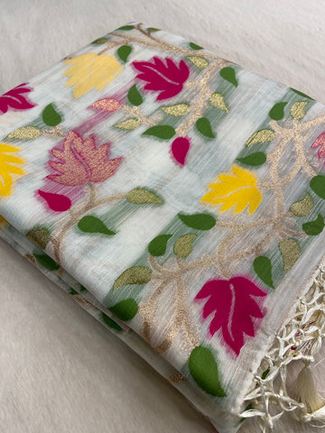 Premium soft Organza saree