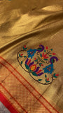 Premium Quality Semi Paithani Silk Saree - 902474