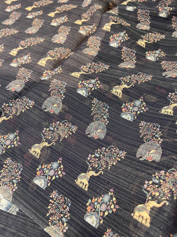Premium Soft Tassar Silk Saree