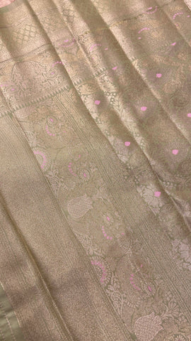 Bridal Semi Tissue Silk Saree