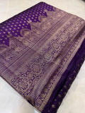 Pure zari handloom Kanjeevaram Silk Saree- Silk mark certified- PS2488