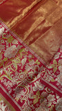 Premium Bridal Semi Tissue Silk Saree