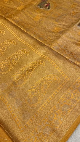 Premium Crepe Satin Silk Saree✨