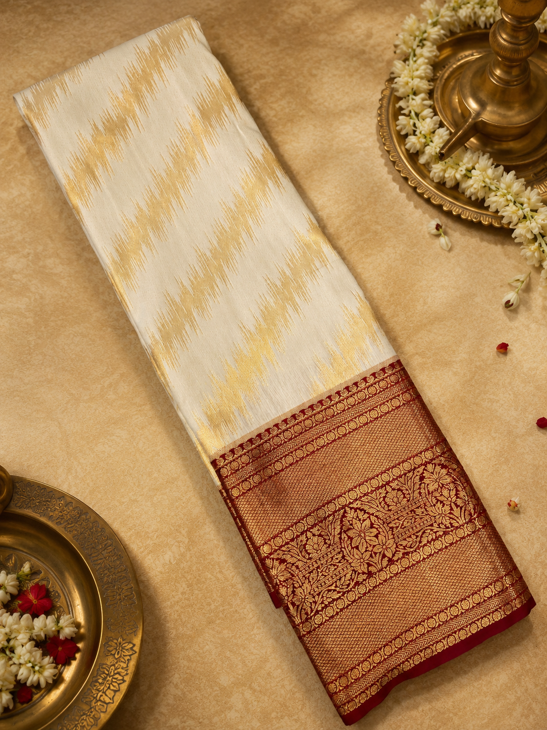 Premium Semi Kanchipuram Silk Saree