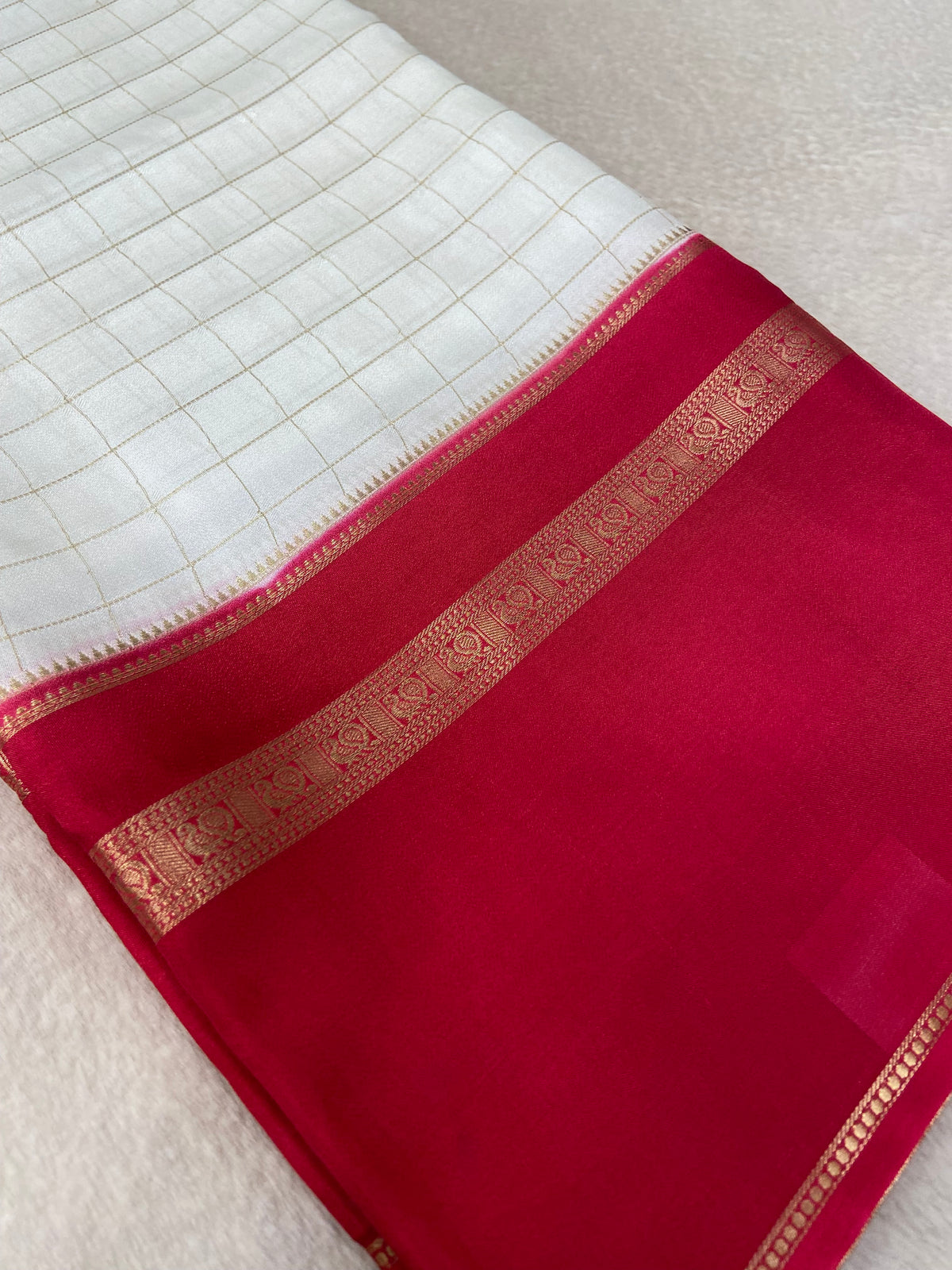 Pure Mix Mysore Crepe Silk Saree💥