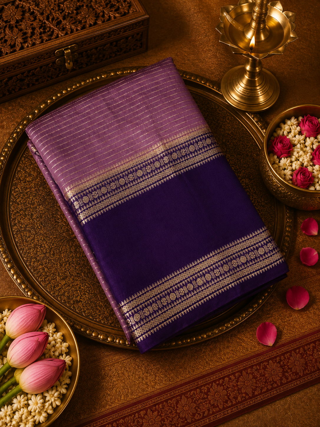 Premium Chanderi Silk Saree