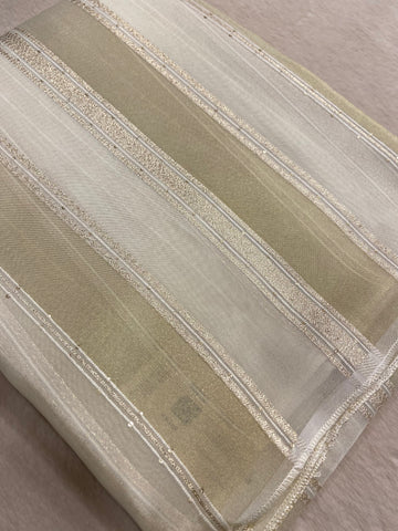 Pure Chinnon Saree💫