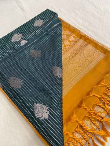Premium Semi Soft Kanjeevaram Silk Saree