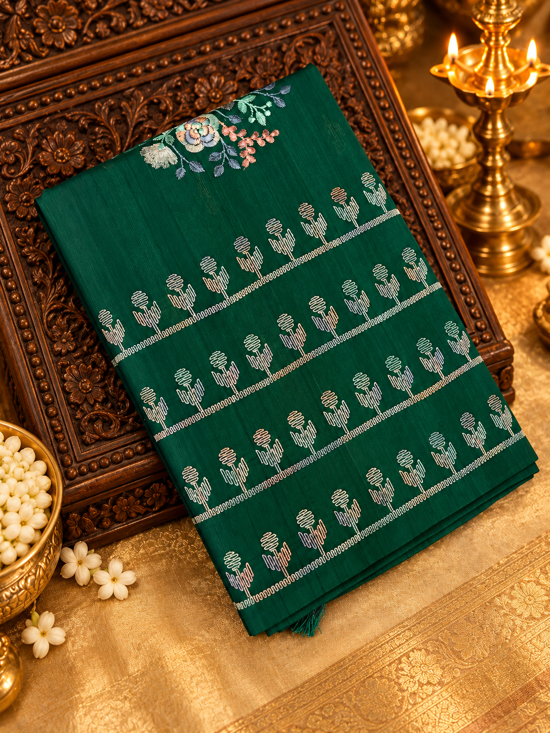 Premium Butter Silk Saree - 901792