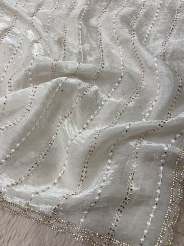 Premium Crush Organza Saree