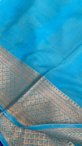 Pure Mix Crepe Mysore Silke Saree ✨