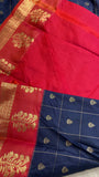 Premium Bridal Semi Kanchipuram Silk Saree - 902334