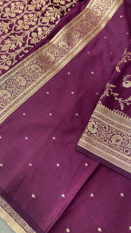 Premium Crepe Satin Silk Saree
