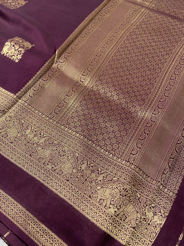Premium Viscose Crepe Silk Saree🤎✨