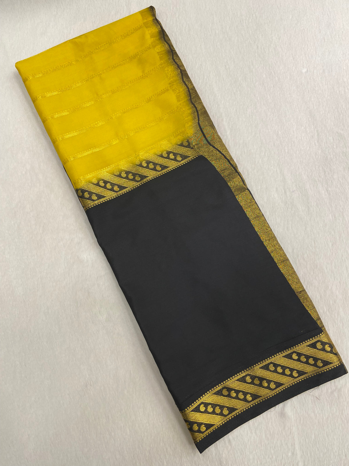 Premium Crepe Semi Mysore Silk Saree