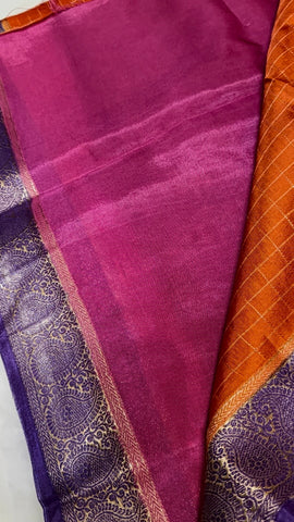 Premium viscose 3d design crepe silk saree