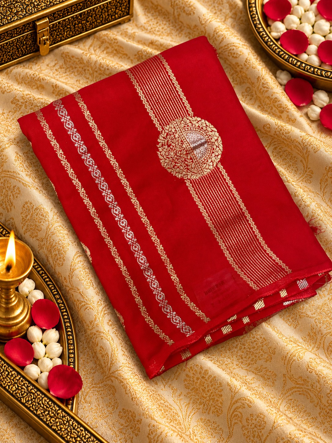 Pure Chinnon Saree - 902566