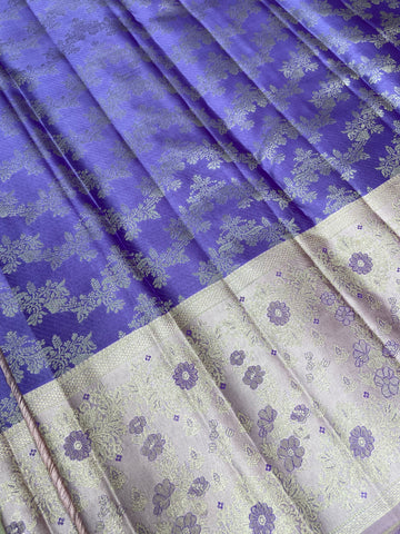 Pure Zari Handloom Kanjeevaram Silk Mark Certified Saree