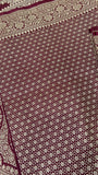 Premium Banarasi Crepe Satin Silk Saree -902860