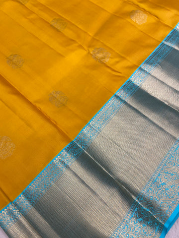Pure Kanjeevaram silk mark certified saree