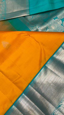 Pure Kanjeevaram silk mark certified saree