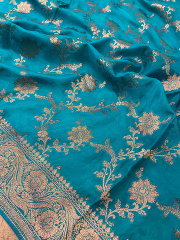 Premium Crepe Satin Silk Saree