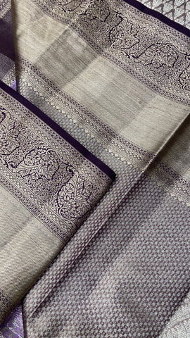 Bridal Semi Tissue Silk Saree