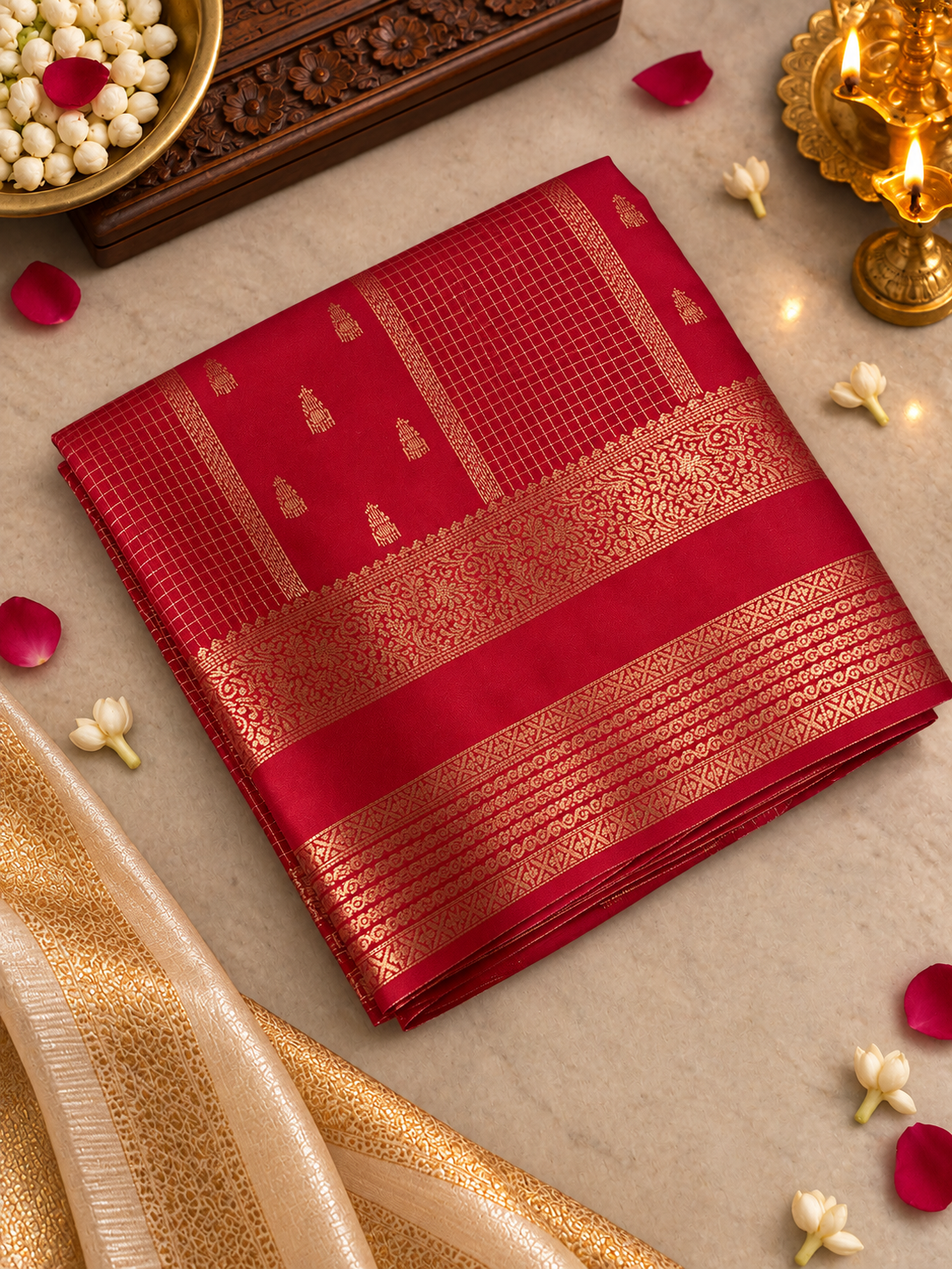 Pure Mix Crepe Mysore Silk Saree💓 - 902033