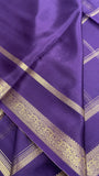 Pure Mix Crepe Mysore Silk Saree