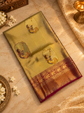 Pure Kanjeevaram Silk mark Certified Saree- PGLD