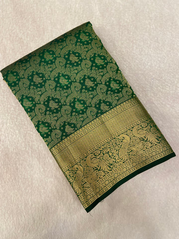 Pure Handloom Kanjeevaram Silk Mark Certified Saree