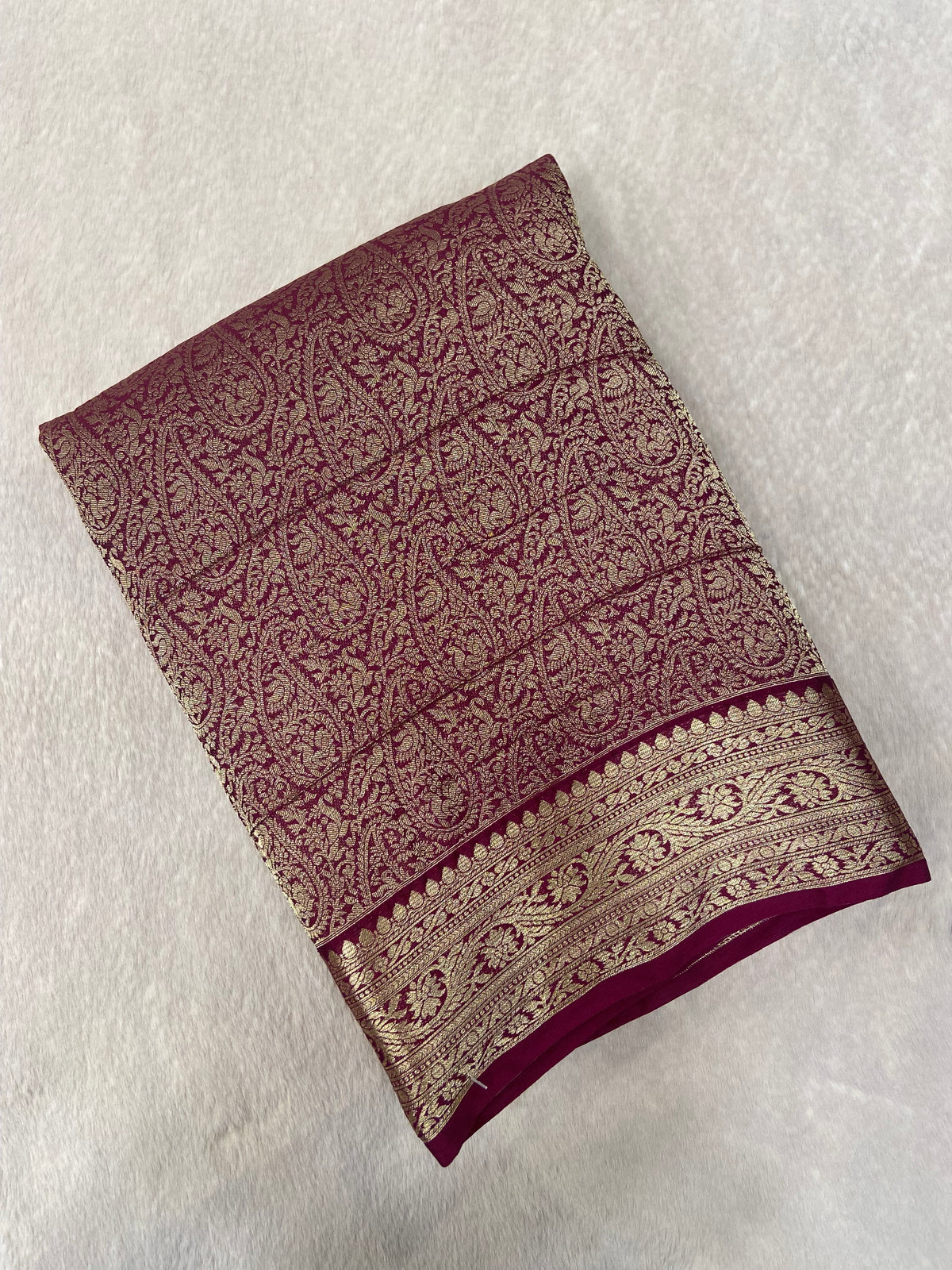 Premium Crush Georgette Saree
