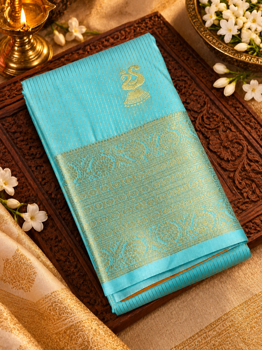 Premium Mini Kanchi Silk Saree- RF1307