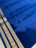 Pure Mix Mysore Crepe Silk Saree- 902032 Navy blue