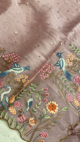 Premium Tissue Organza Saree