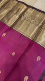 Pure 1G zari handloom Kanjeevaram Silk Saree- Silk mark certified- PS2354