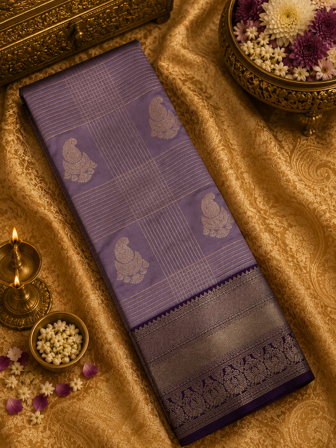 Premium Semi Kanchipuram Silk Saree