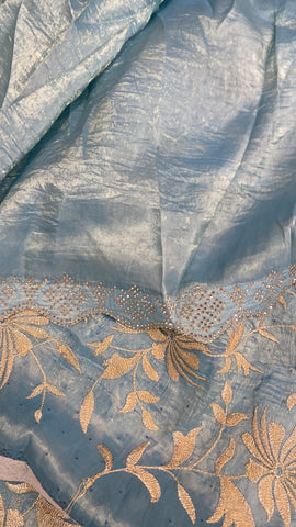 Pure Crush Organza Saree