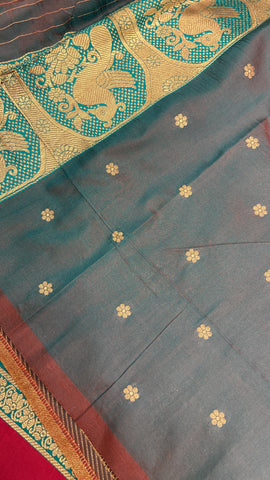 Semi Kanchipuram Silk Saree