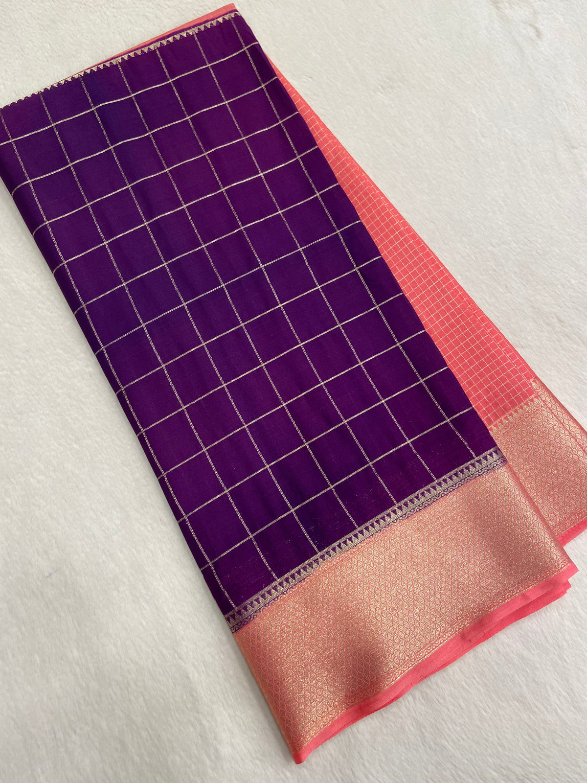 Pure Mix Crepe Mysore Silke Saree ✨