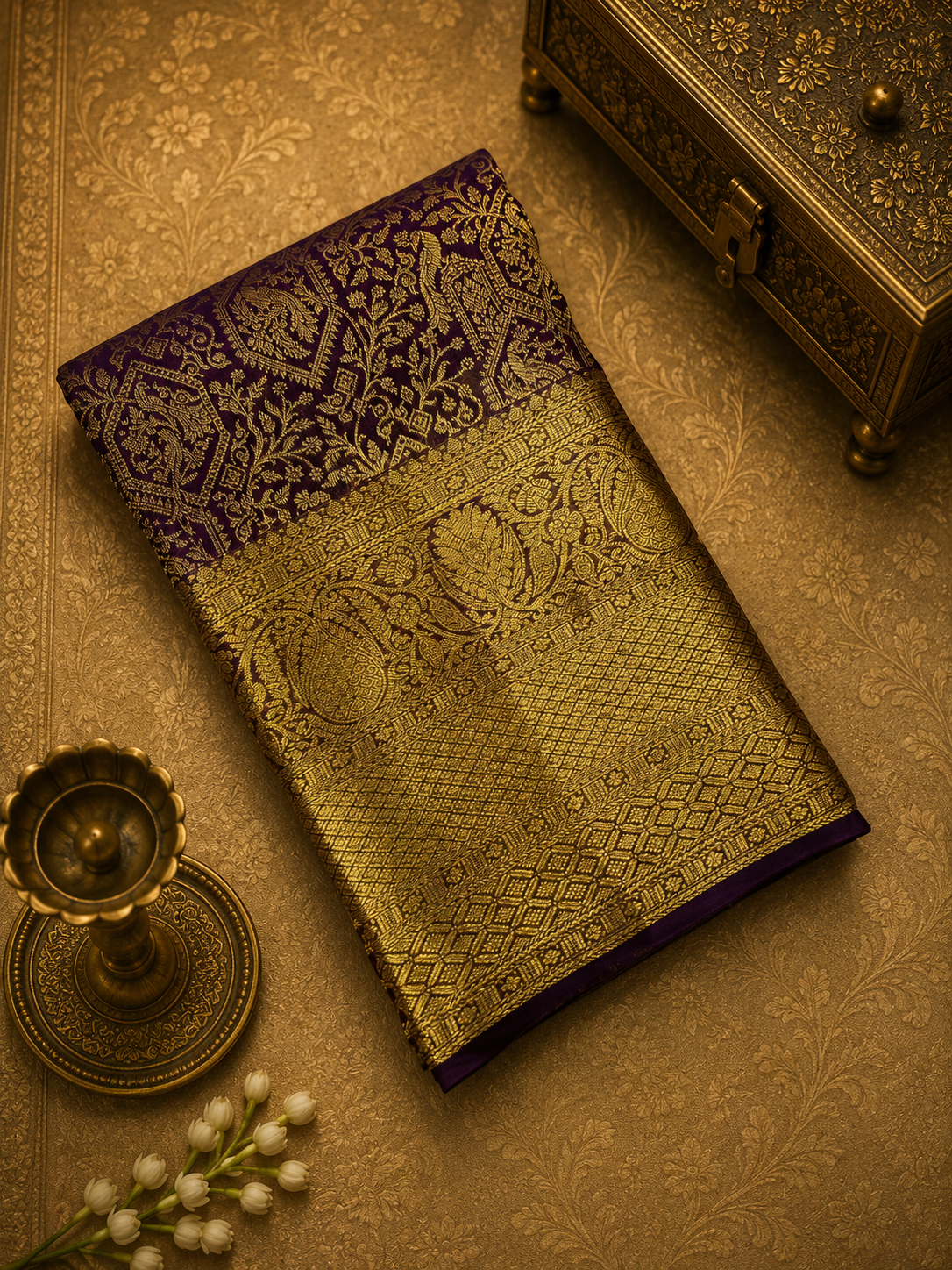 Pure Kanjeevaram Silk Saree