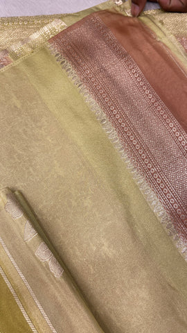 Premium Banarasi Crepe Silk Saree
