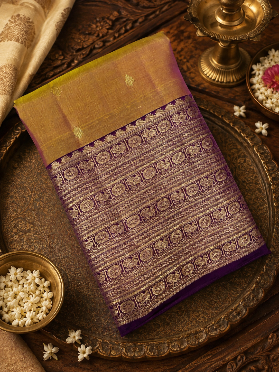 Pure Kanjeevaram Silk Saree