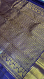 Pure 1G zari handloom Kanjeevaram Silk Saree- Silk mark certified- PS2345